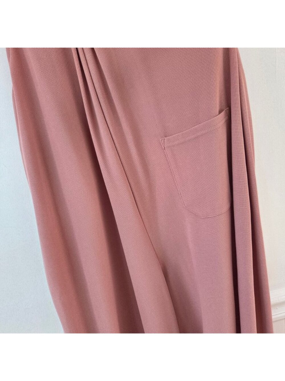 NWOT Halara Rose Pink Pockets Waffle Casual Jogger Overalls Jumpsuit Size M - Picture 6 of 10